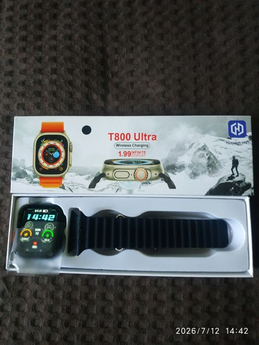 Смарт часы ,T800 Ultra 1.99Infinite Display