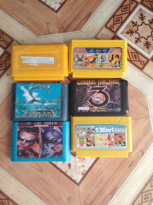 Картриджи денди и сега