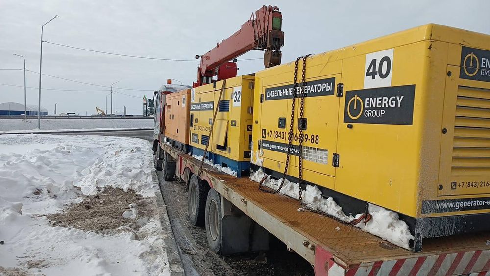 Аренда генератора 60,100,140,144,160,180,200,240,292,400,500 кВт