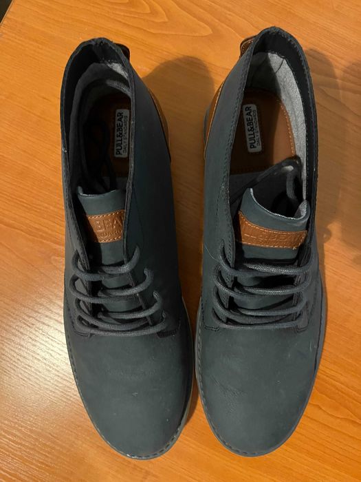 Чисто нови мъжки сини обувки за пролет и есен