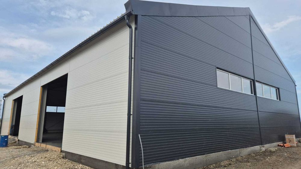 Inchiriere hala depozitare, noua, suprafata 530 mp cu utilitati.