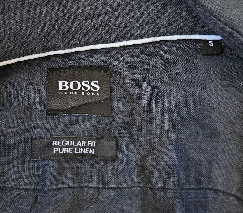 Мъжка ленена риза Hugo Boss - M