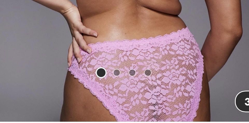 Трусы ASOS асос большого размера