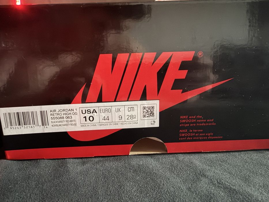 Jordan 1 High OG Patent Bred