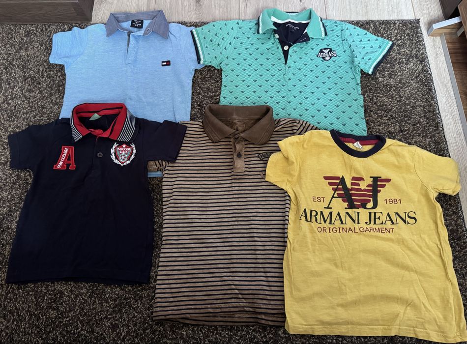 Рубашки ,футболки на 4-5 лет