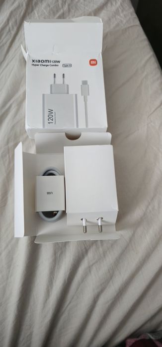 Încărcător Xiaomi 120W Hyper Charge Combo – Nou, Sigilat