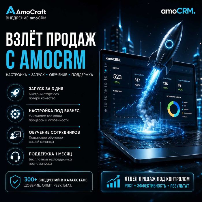 Автоматизация продаж | amoCRM амоСРМ