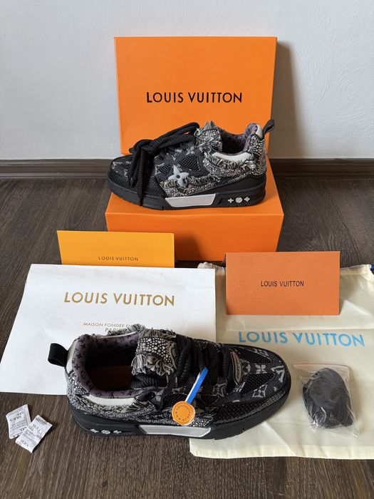 Louis Vuitton skate Swarovski