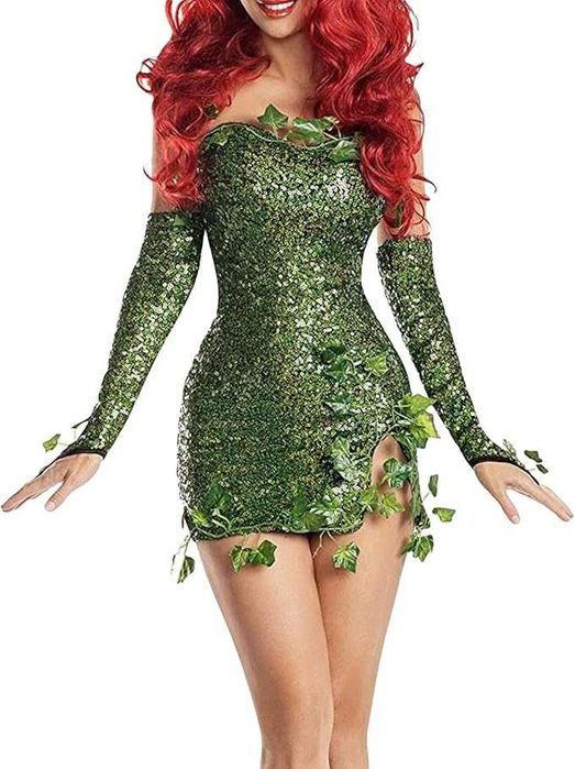Costum Poison Ivy Halloween