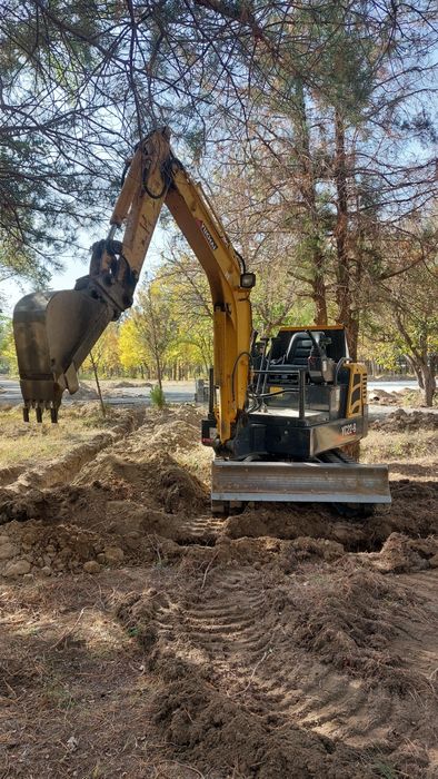 Мини экскаватор услуги