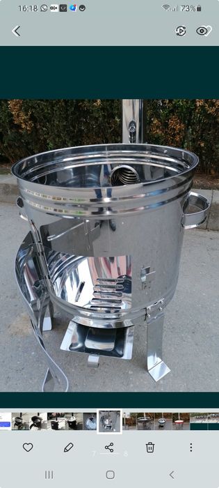 Sobă inox + tuci fontă emailată 10,8 L Promo 579 lei  lei