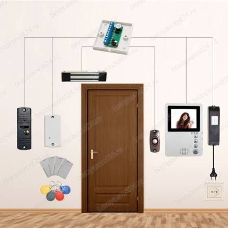 Установка видеонаблюдения, домофонов и систем контроля доступа (СКУД)