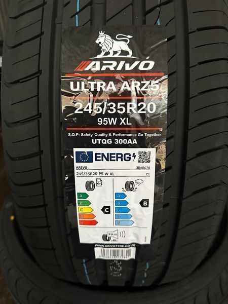 Нови летни гуми ARIVO ULTRA ARZ5 245/35R20 95W XL НОВ DOT
