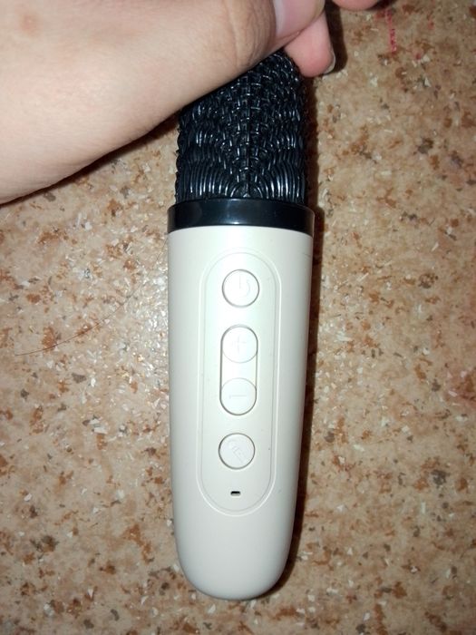 Колонка с микрофоном, рабочая