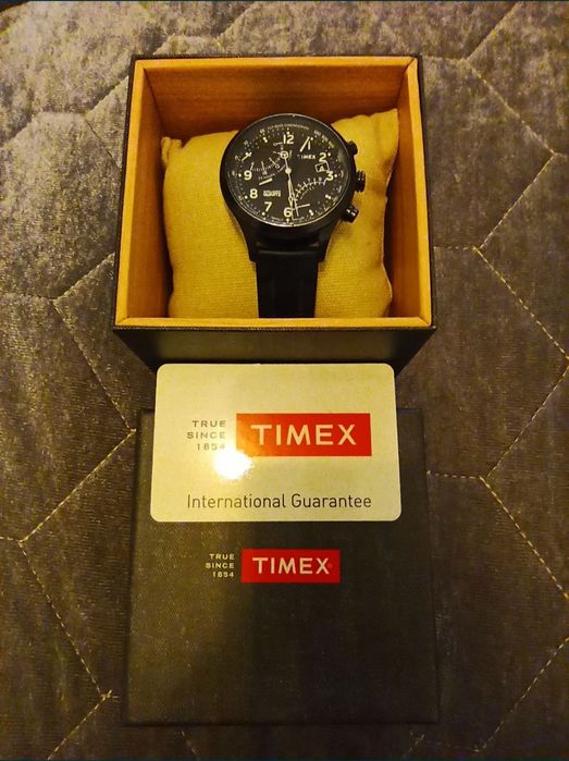 Ceas bărbătesc Timex Indiglo Intelligent Quartz Fly Back Chronograph