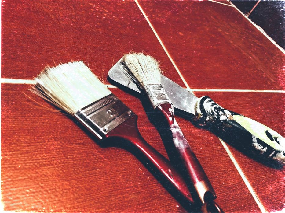 Шпакловка и боядисване