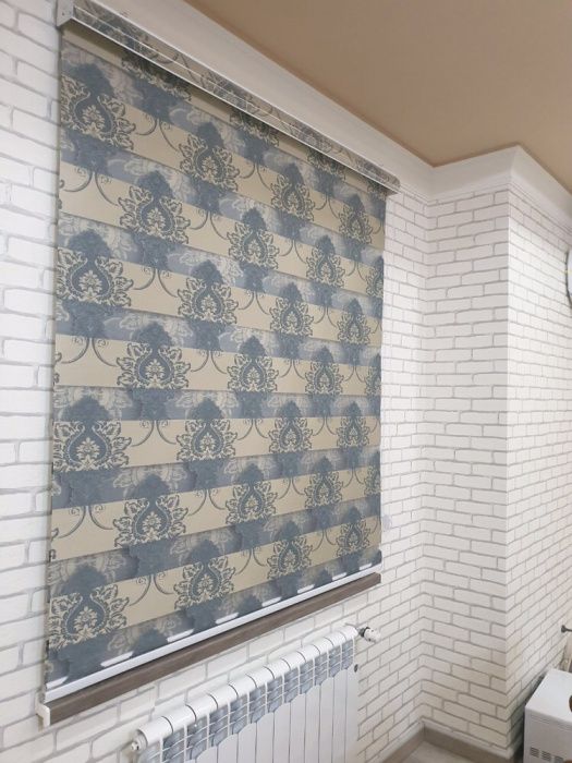 Жалюзи Комбо (день и ночь) Римские шторы Рулонные шторы!!! Скидка 20%