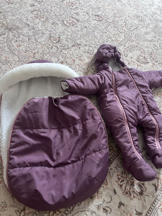 Кокон-комбинезон зимний