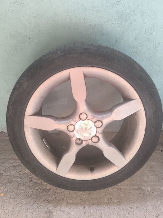 Jante R17 Seat Volkswagen Skoda cu cauciucuri Vara