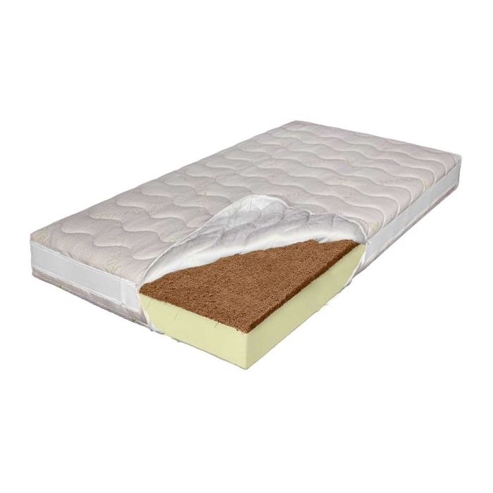 Saltea ortopedică pentru copii Bio Cocos & Bio Bambus 60x120 cm în stare excelentă