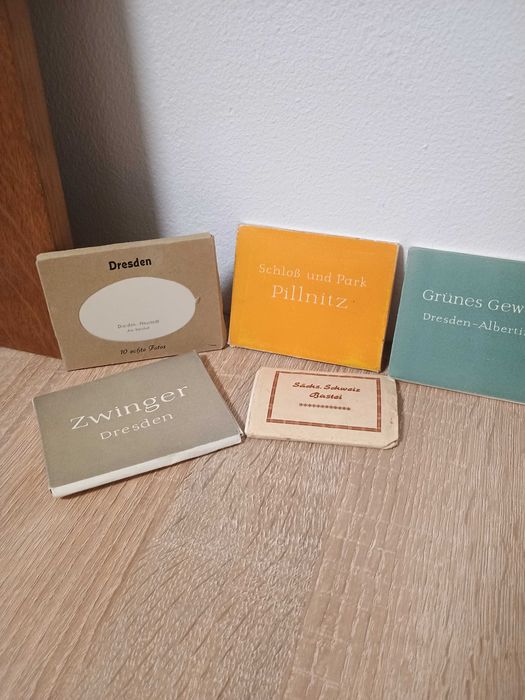 Set mini foldere carti postale Germania anii '60 de colectie rarisime
