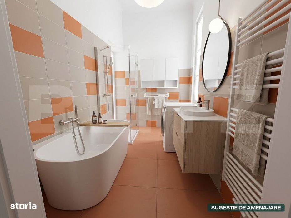 Apartament 3 camere, 75.25 mp, zona Semicentrala