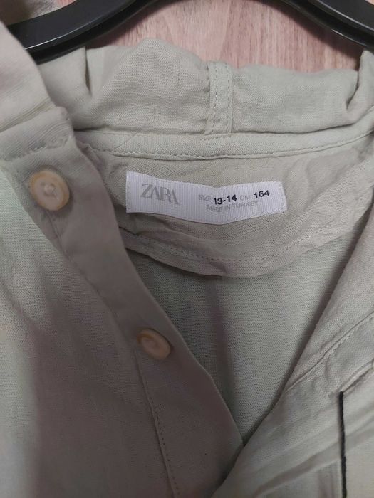 Тонкая рубашка Zara на 13 лет