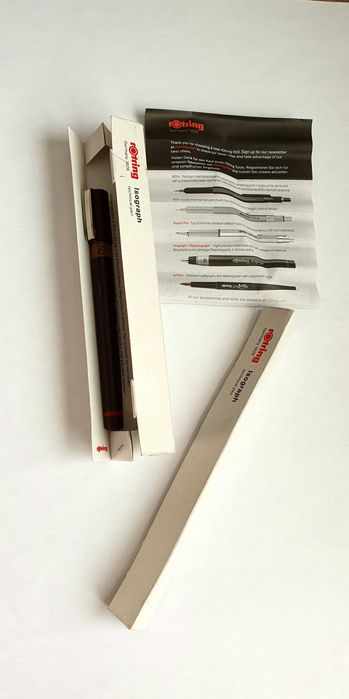 Stilou Isograph Rotring, vârf 0.50 mm - NOU(Germania)