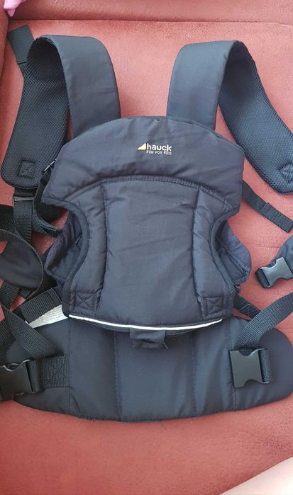 Ергономична раница Hauck 3-Way Carrier Black