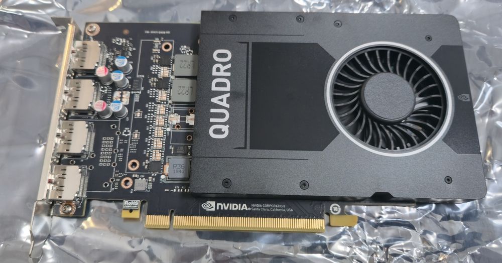 Placa video NVIDIA QUADRO P2000