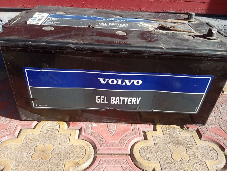 Baterie Volvo 210 amperi Gel import Germania stare perfectă