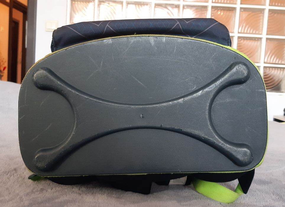 Herlitz Ученическа Раница Зелен Дракон робот. Ергономична