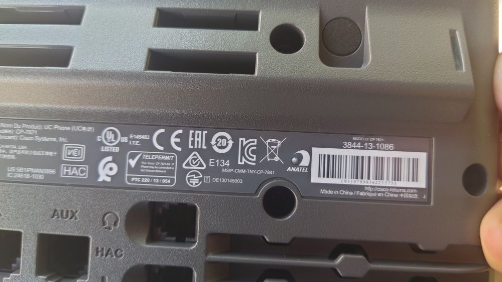 Ip телефон cisco 7821 k9