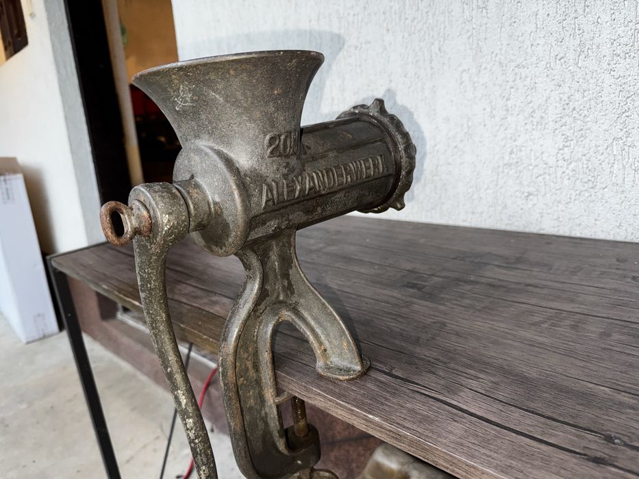 Masina de tocat carne vintage ALEXANDERWERK 20N