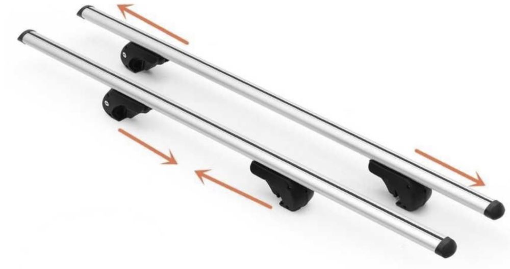 Напречни греди 135 см. Универсален багажник LUX