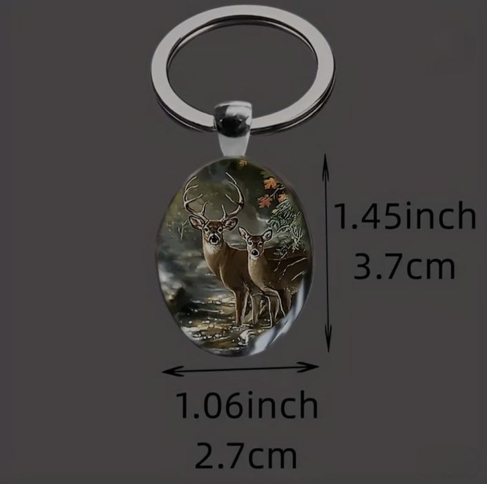 Подаръчен комплект: Часовник с ключодържател,Подарък за рибари/ловджии