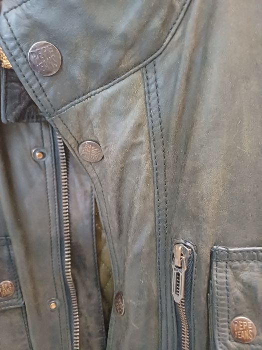 Кожанная куртка Pepe Jeans