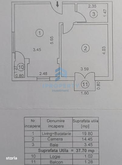 Bd. Laminorului | 2 camere |