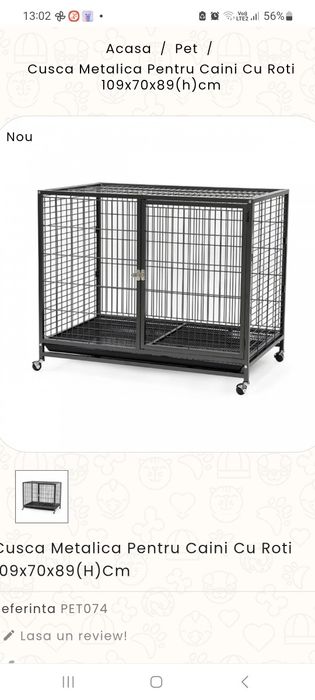 Cușcă animale pentru interior