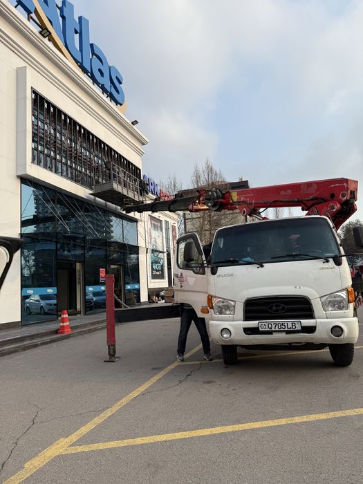 Avtovishka ijarasi foydalanish qulay avtolift автовышка вишка