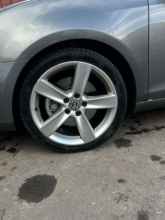 Jante R-18-5x112 cu anvelope slim si R16 anvelope iarna