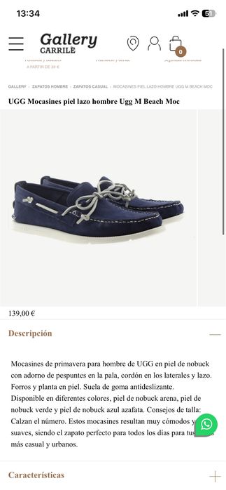 Pantofi Ugg M Beach Moc marimea 43