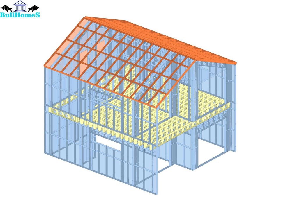 Къща,Бунгало,Сгблобяеми къщи,Преместваеми,Модулни,Жилищни-97.5м²