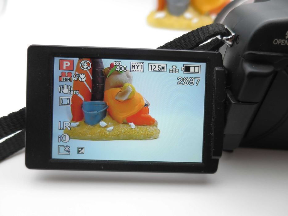 Panasonic Lumix DMC-FZ100 фотоапарат 24x Оптичен LEICA DC Vario-Elmarit, 14.1 MP MOS, Full HD 1080i, Въртящ се Екран с Чанта в Отлично Състояние