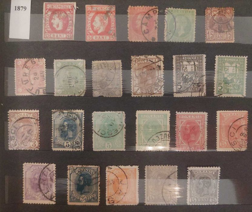 Timbre vechi romanesti 1868 (4 poze)