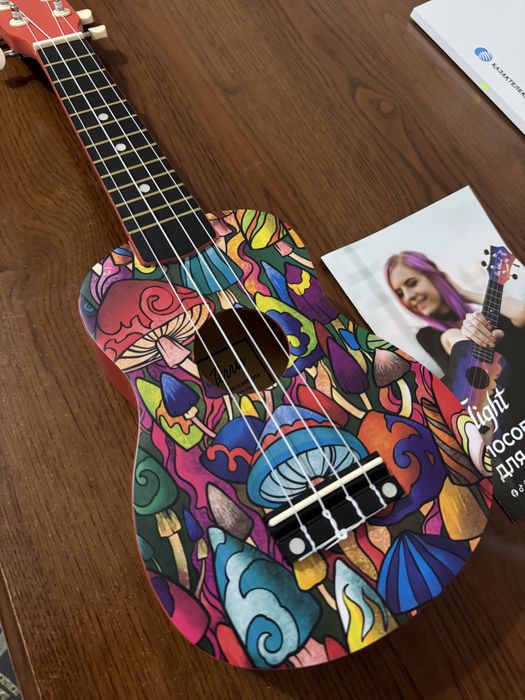 Укулеле Terris JUS-20 Mushroom Multicolor