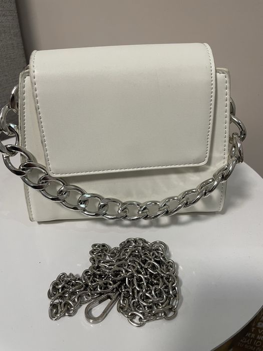 Бяла малка чанта през рамо Jenny Fairy