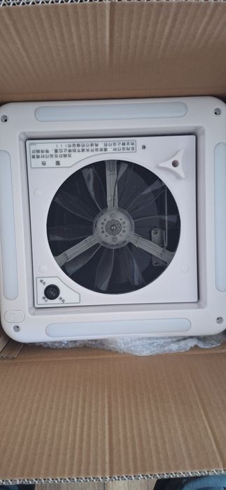 Вентилатор капандура осветление