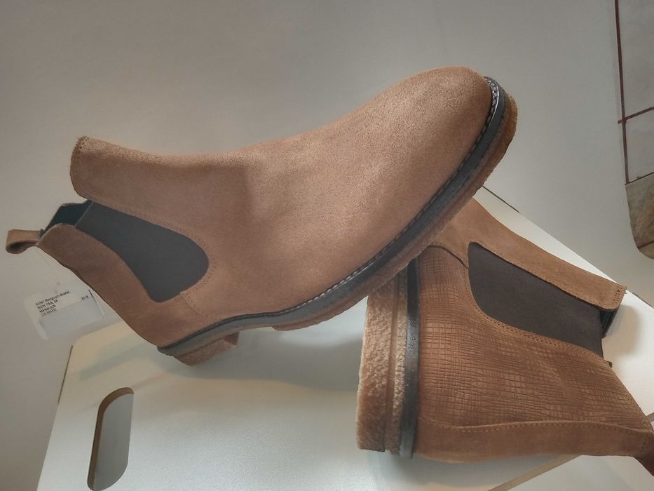 Ghete chelsea premium Magnuum 46 piele naturala moale