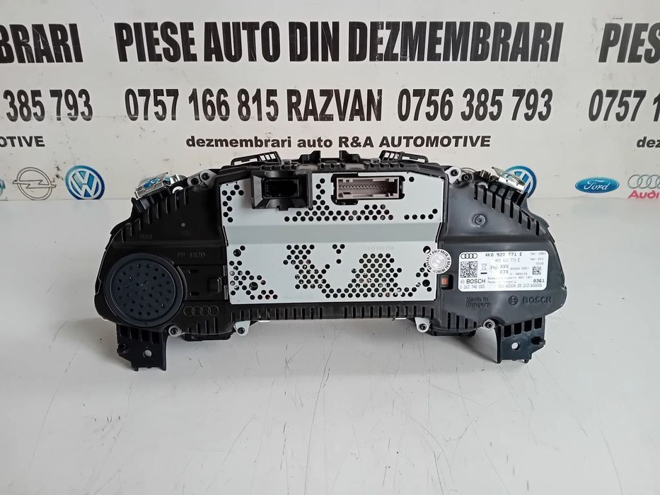 Ceasuri Bord Audi A6 4K C8 2.0 Tdi Automat 116.000 Km Volan Stanga Cod 4K0920771E